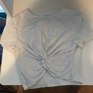 Shein 3 piece set of crop tops (white,grey,black) never worn